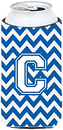 Carolin's Treasures CJ1045-CTBC с Шевроном под формата на буквата C, Синьо-бяло, За обнимания Високо Момче,