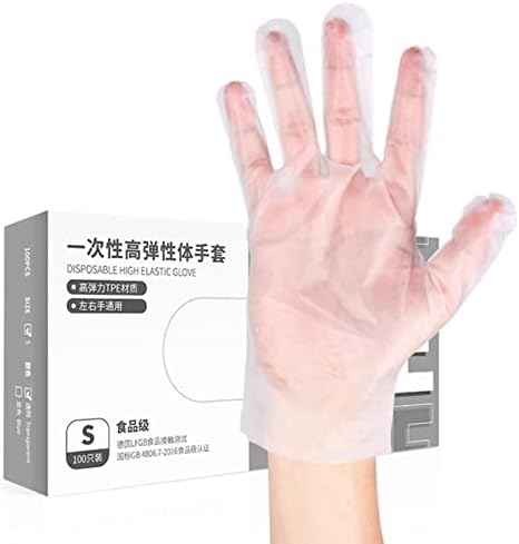 Ръкавици за еднократна употреба Прозрачен Винил, ръкавици без латекс за домакинство, обработка на хранителни