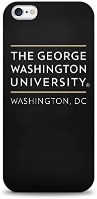 Калъф за мобилен телефон ОТМ Essentials Университета Джордж Вашингтон за iPhone 6 / 6s - Черен