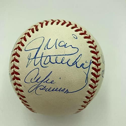 Андре Доусън Джим Палмър Брукс Робинсън Ралф Остро Никро Подписа Бейзболни топки JSA - Бейзболни топки с автографи
