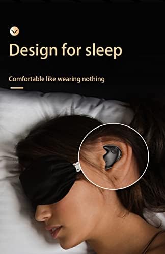 Loluka Бежово Невидими Спящи Bluetooth слушалките са Удобни и подходящи за всички типове уши Настоящите Безжични