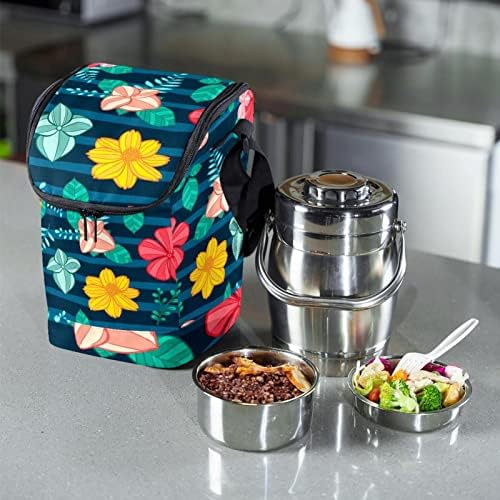 Дамски Чанта за обяд GUEROTKR, Кутия за обяд за мъже, Мъжки Кутия за обяд, модел под формата на цветни листа