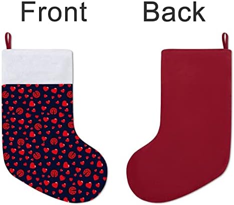 Коледни Чорапи с Шарките на калинка, Коледни Чорапи, Чанта За Дома, Семеен Коледен Декор