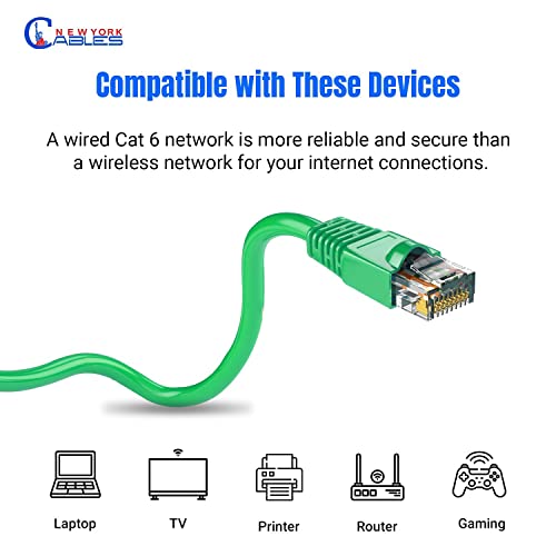 Малките разлики Cables 3 Подножието опаковка от 1 Свързващ интернет-Cat6 кабел Ethernet | Кратък мрежов кабел,