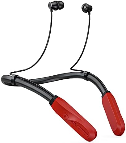 Безжични слушалки Gemercy Bluetooth-слушалки с шейным ръб: 100 часа сверхдлинного възпроизвеждане на Слушалки