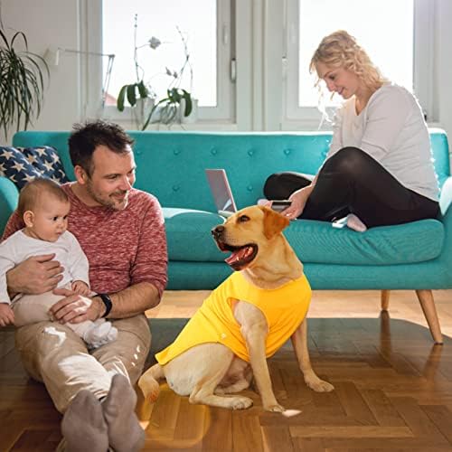 Годишният Лихвен Жилетка с Принтом кучета, Дишаща тениска за Кученце, Риза без Ръкави за домашни Любимци, Дрехи
