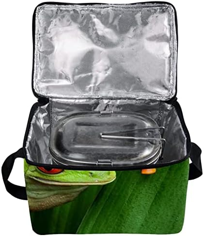Чанта за обяд GUEROTKR за мъже, Изолиран Обяд-Бокс, Кутия за Обяд за възрастен, модел от листата на зелената
