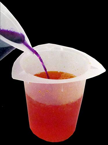 Полипропилен чаша Tri-Pour Обем 10 x 800 мл, Дизайн за леене Без разливане