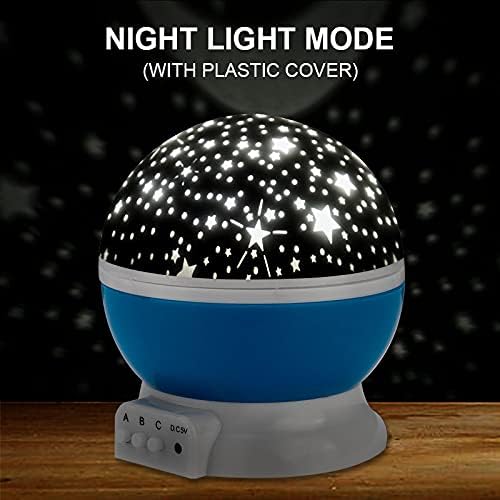 GMLSD Проектор Звезден нощна светлина, за Декор на Детска Спални Проектор Въртящ се Детски лека нощ Led Лампа