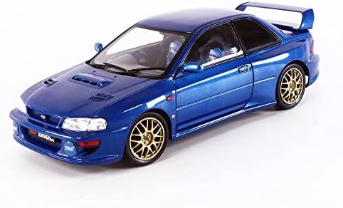 Solido S1807401 1:18 1998 Subaru Impreza 22b-Коллекционный Миниатюрен автомобил BMW Sonic Blue