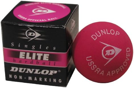 Серия от топки за скуош Dunlop Hardball (Елитен един и елитен двойка разряд)