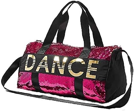 Спортна чанта Flip Пайета Dance Екип 17 инча с Регулируема каишка