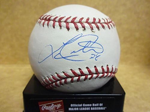 Ланс Картър Роялз, Доджърс, Рэйс Подписаха M. l. Baseball W / coa - Бейзболни топки с автографи