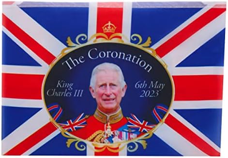 Сувенир, Овесени ядки Toyland® с 12-футовым Юниън Джак за Коронацията на крал Чарлз III - Британски бижута -