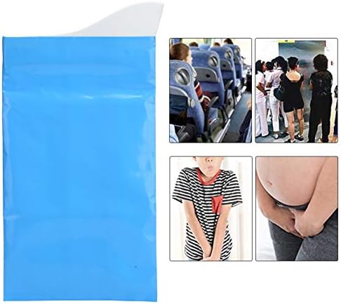BMZMLDO 10шт Еднократни Торбички за Урина 600 мл за Деца, Мъже, Жени Спешни случаи По Време на Пътуване и Къмпинг