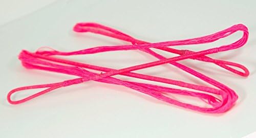 Flo Pink B-50 Лавсановая Замяна Извити тетива за лък - Действителната дължина на низа - 18 нишки на низа за