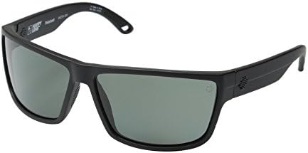 Слънчеви Очила Spy Optic Rocky Матово-Черни, с Поляризирани лещи Happy Сиво-Зелен Цвят, + Чанта
