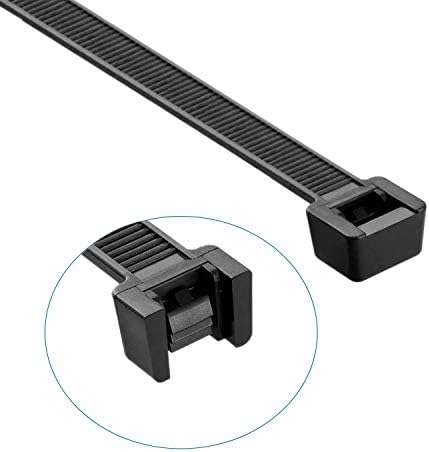 Самоблокирующиеся замазки Superun с цип 6 инча, якост на опън 40 паунда Телена замазки (кабелни превръзки индустриален