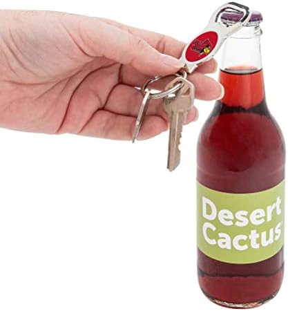 Пустинен Кактус Отварачка за бутилки Университета на Илинойс Ключодържател Redbirds ISU Ключовете за колата