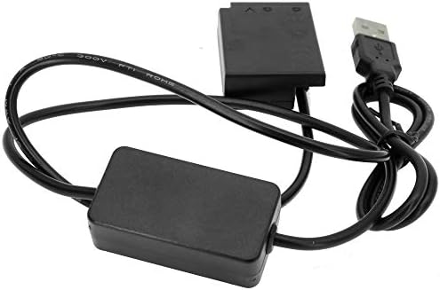 ПОДМЯНА на USB на Сляпо батерия за Canon LP-E17 40' Кабел-адаптер
